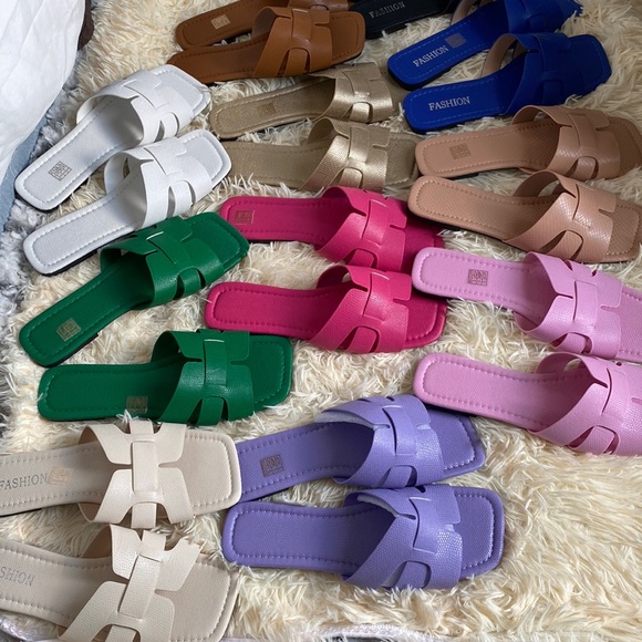 Women slide sandals violate purple - Picture 3 of 3